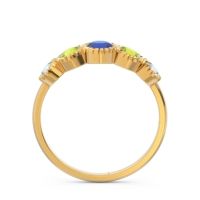 Petite Modern Bezel Milgrain Avastha Ring