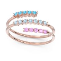 Petite Modern Wrap Nirjhari Ring