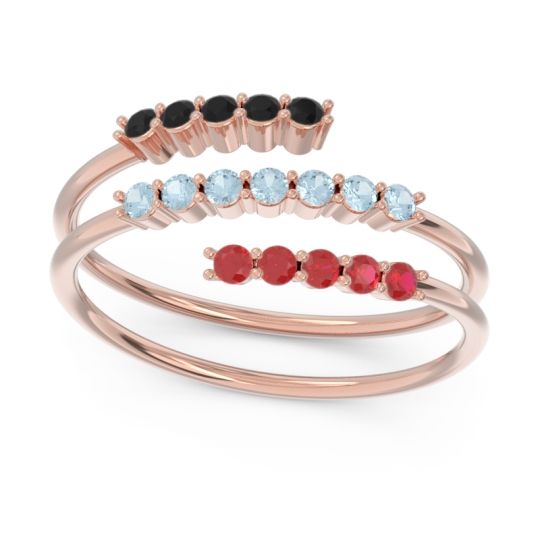 Petite Modern Wrap Nirjhari Ring