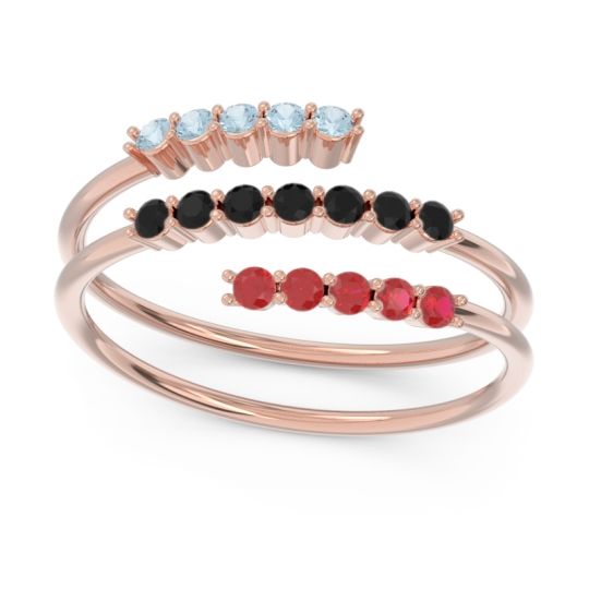 Petite Modern Wrap Nirjhari Ring