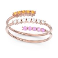 Petite Modern Wrap Nirjhari Ring