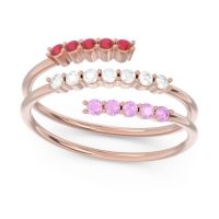 Petite Modern Wrap Nirjhari Ring