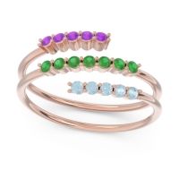 Petite Modern Wrap Nirjhari Ring