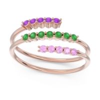 Petite Modern Wrap Nirjhari Ring