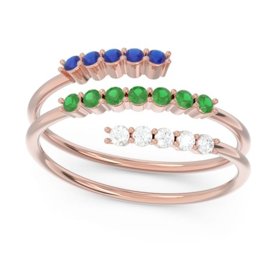 Petite Modern Wrap Nirjhari Ring