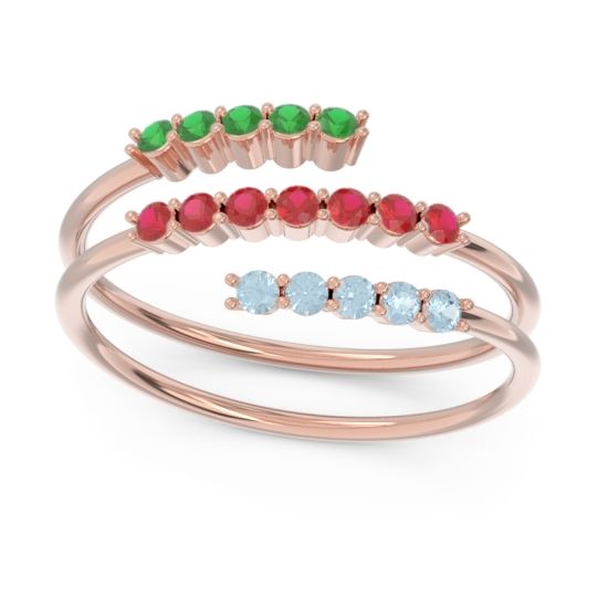 Petite Modern Wrap Nirjhari Ring