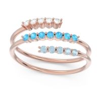 Petite Modern Wrap Nirjhari Ring