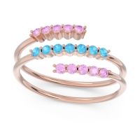 Petite Modern Wrap Nirjhari Ring