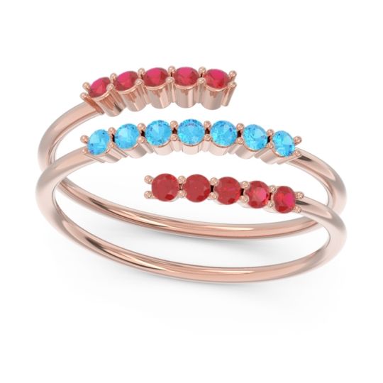 Petite Modern Wrap Nirjhari Ring
