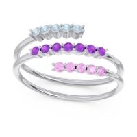 Petite Modern Wrap Nirjhari Ring