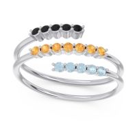 Petite Modern Wrap Nirjhari Ring