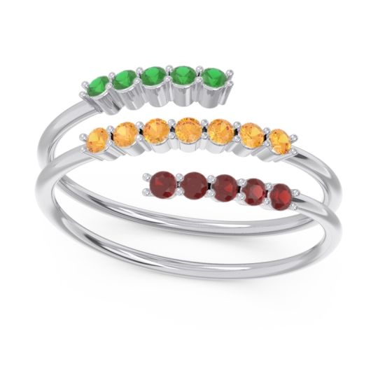 Petite Modern Wrap Nirjhari Ring