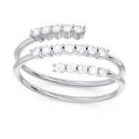 Petite Modern Wrap Nirjhari Ring