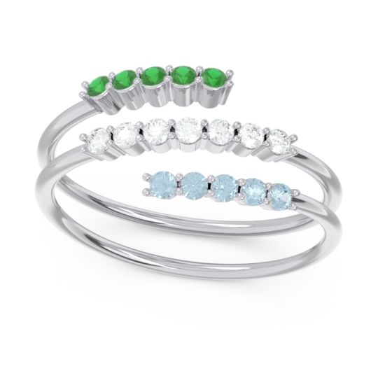 Petite Modern Wrap Nirjhari Ring