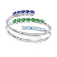 Petite Modern Wrap Nirjhari Ring