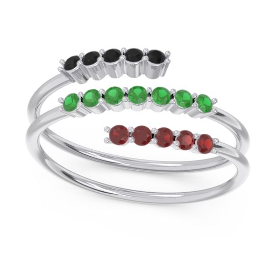 Petite Modern Wrap Nirjhari Ring