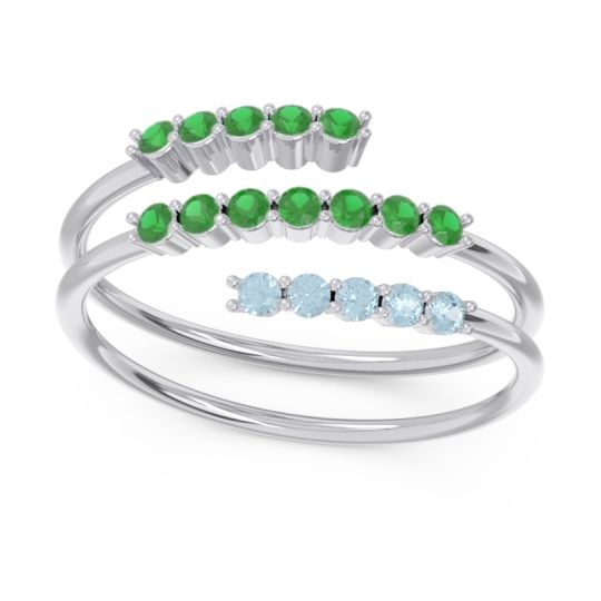 Petite Modern Wrap Nirjhari Ring