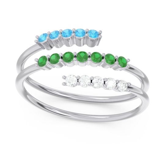 Petite Modern Wrap Nirjhari Ring