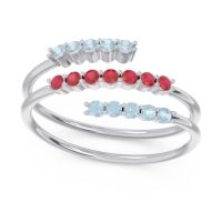 Petite Modern Wrap Nirjhari Ring