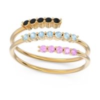 Petite Modern Wrap Nirjhari Ring