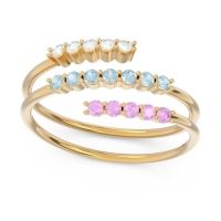 Petite Modern Wrap Nirjhari Ring