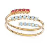 Petite Modern Wrap Nirjhari Ring