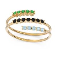 Petite Modern Wrap Nirjhari Ring