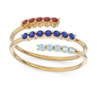 Petite Modern Wrap Nirjhari Ring