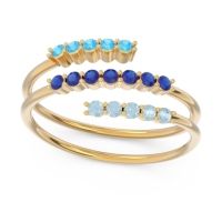 Petite Modern Wrap Nirjhari Ring