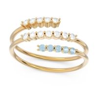 Petite Modern Wrap Nirjhari Ring