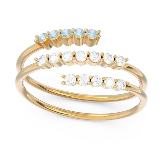 Petite Modern Wrap Nirjhari Ring