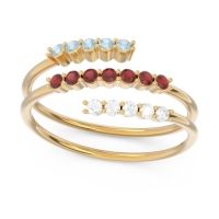 Petite Modern Wrap Nirjhari Ring