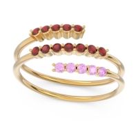 Petite Modern Wrap Nirjhari Ring