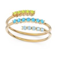 Petite Modern Wrap Nirjhari Ring