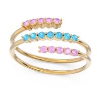 Petite Modern Wrap Nirjhari Ring