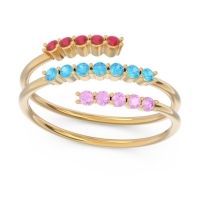 Petite Modern Wrap Nirjhari Ring