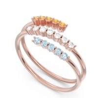 Petite Modern Wrap Nirjhari Ring