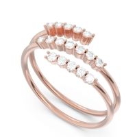 Petite Modern Wrap Nirjhari Ring
