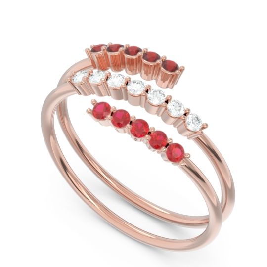 Petite Modern Wrap Nirjhari Ring