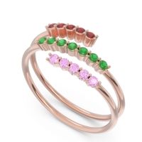 Petite Modern Wrap Nirjhari Ring