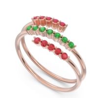 Petite Modern Wrap Nirjhari Ring