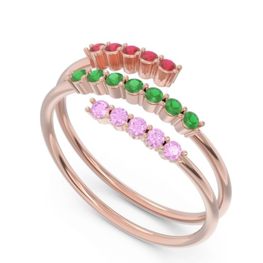 Petite Modern Wrap Nirjhari Ring