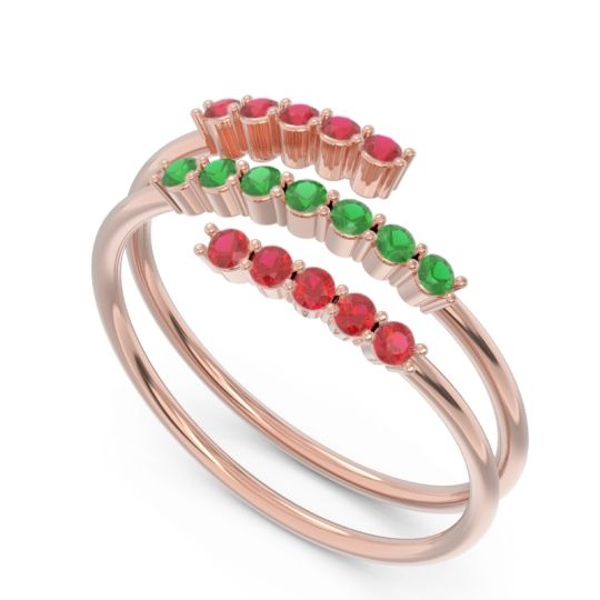 Petite Modern Wrap Nirjhari Ring