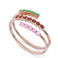 Petite Modern Wrap Nirjhari Ring