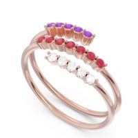 Petite Modern Wrap Nirjhari Ring