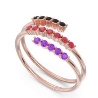 Petite Modern Wrap Nirjhari Ring