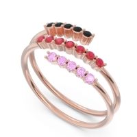 Petite Modern Wrap Nirjhari Ring