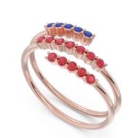 Petite Modern Wrap Nirjhari Ring