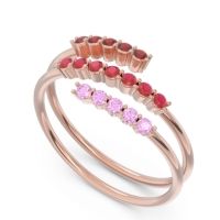 Petite Modern Wrap Nirjhari Ring