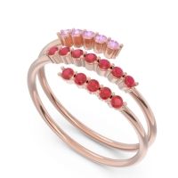 Petite Modern Wrap Nirjhari Ring